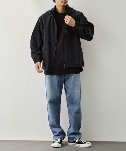ナイロンジャケット 「ATON/エイトン」SUPER LIGHT NYLON SPORT JACKET メンズの画像