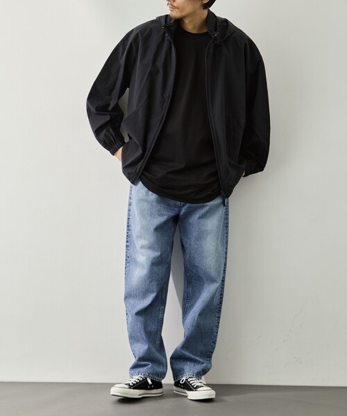 ナイロンジャケット 「ATON/エイトン」SUPER LIGHT NYLON SPORT JACKET メンズの画像