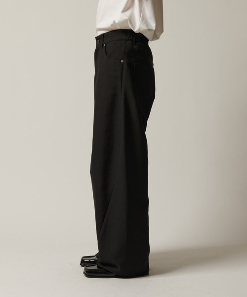 「Lui's」 スラックス S 黒いこと メンズ