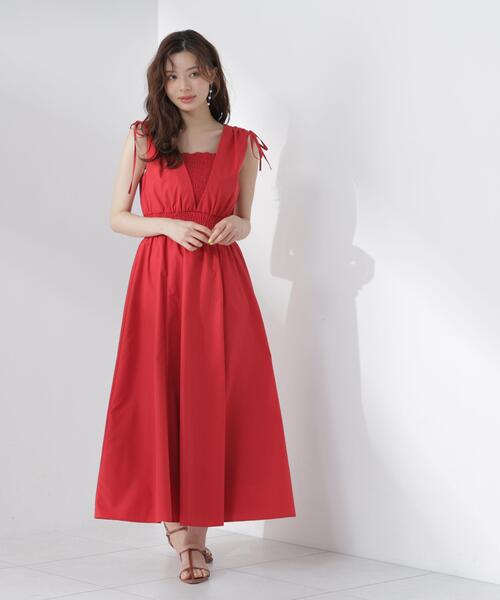 美品　キャロラインボスマンズ　ワンピース　ドレス　4y PROPORTION BODY DRESSING（プロポーションボディドレッシング