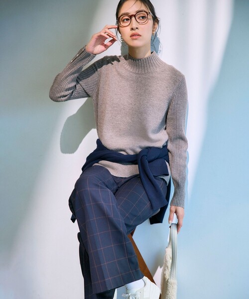 「UNFILO」 パンツ MEDIUM グレー レディース_画像3