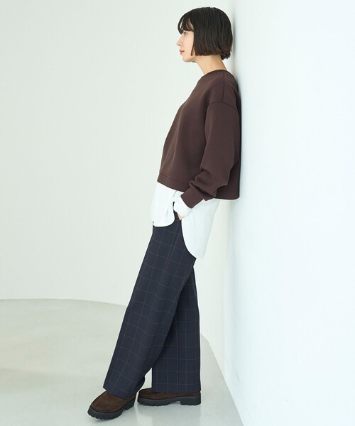 「UNFILO」 パンツ MEDIUM グレー レディース_画像5