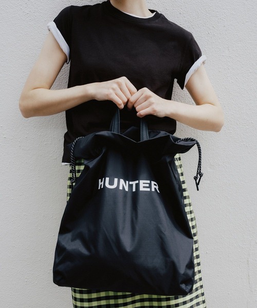 トートバッグ 「HUNTER for ADAM ET ROPE'」別注  TRAVEL MULTI FUNCTION TOTE レディースの画像