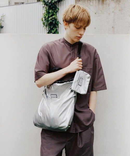 トートバッグ 「HUNTER for ADAM ET ROPE'」別注  TRAVEL MULTI FUNCTION TOTE レディースの画像