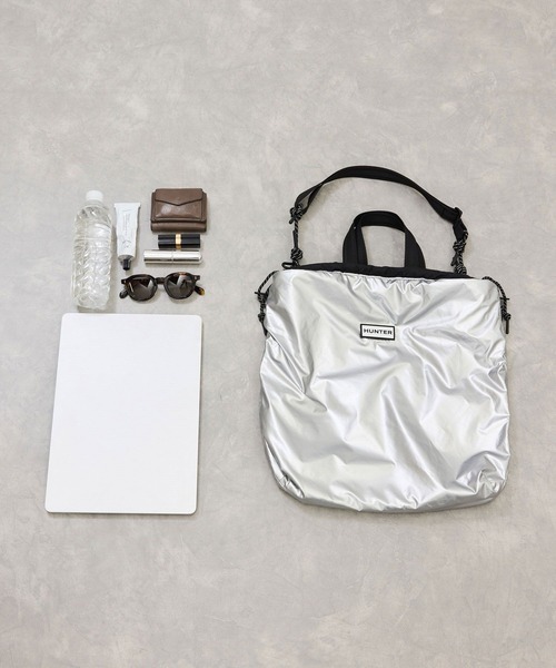 トートバッグ 「HUNTER for ADAM ET ROPE'」別注  TRAVEL MULTI FUNCTION TOTE レディースの画像