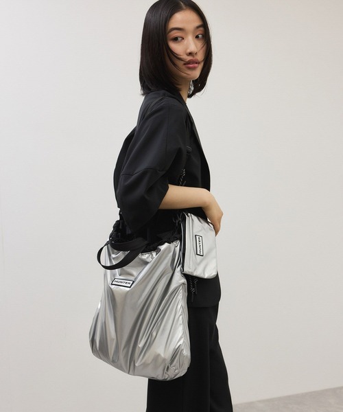 トートバッグ 「HUNTER for ADAM ET ROPE'」別注  TRAVEL MULTI FUNCTION TOTE レディースの画像