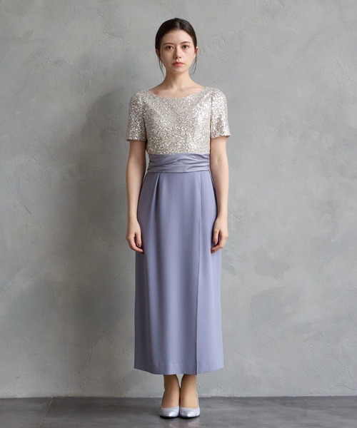 「AIMER」 半袖ワンピース MEDIUM ブラック レディース_画像6