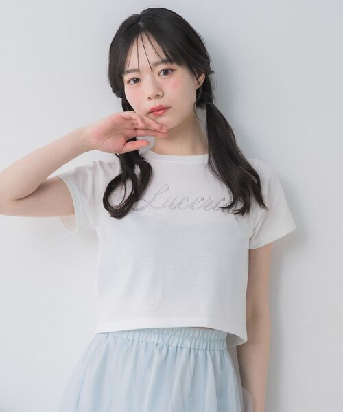 tシャツ 半袖 キラキラスターロゴTシャツ レディース | Emsexcite | 07