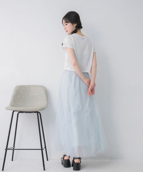 tシャツ 半袖 キラキラスターロゴTシャツ レディース | Emsexcite | 12