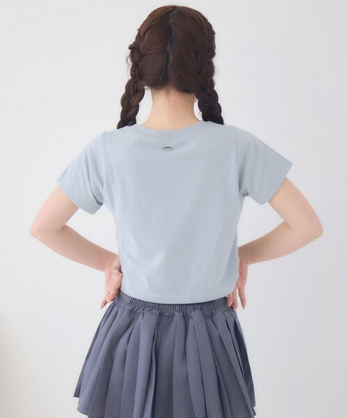 tシャツ 半袖 キラキラスターロゴTシャツ レディース | Emsexcite | 19