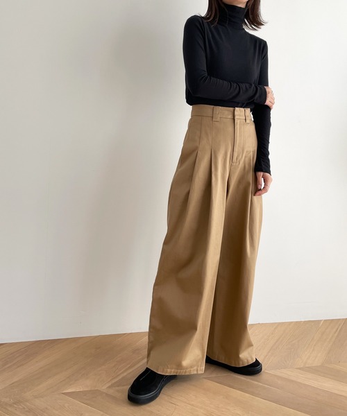 「CANAL JEAN」 「El mar」長袖カットソー ONE SIZE ブラック レディース_画像5
