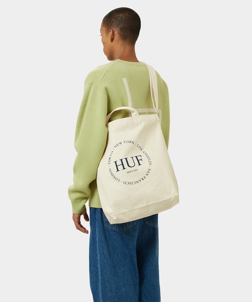 「HUF」 2WAYバッグ ONE SIZE ブラック メンズ_画像4