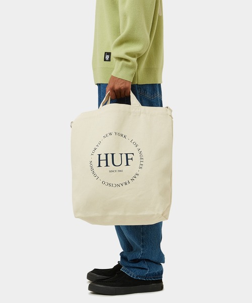 「HUF」 2WAYバッグ ONE SIZE ブラック メンズ_画像5