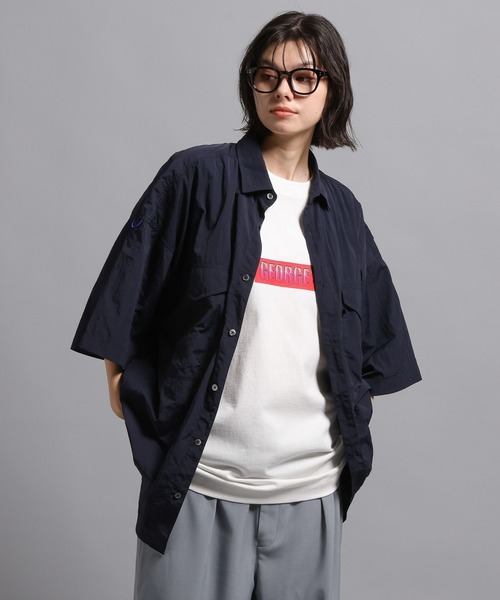 「GEORGE'S」 半袖Tシャツ MEDIUM ブラック メンズ_画像3