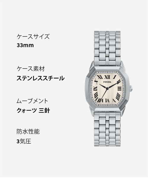 FOSSIL（フォッシル） 腕時計 腕時計 メンズ アナログ ステンレス