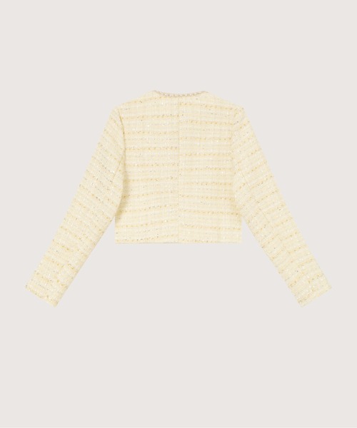 LA POMME petit（ラポミ・プチ） セットアップ Pale Yellow Pearl
