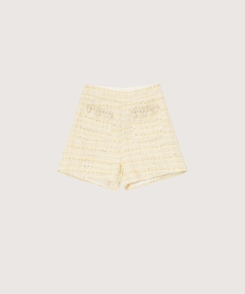LA POMME petit（ラポミ・プチ） セットアップ Pale Yellow Pearl