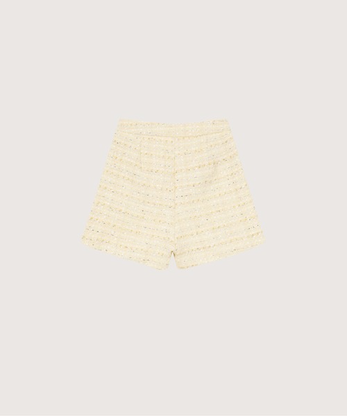 イエロー ジャケット ホワイト パンツ セット LA POMME petit（ラポミ・プチ） セットアップ Pale Yellow Pearl