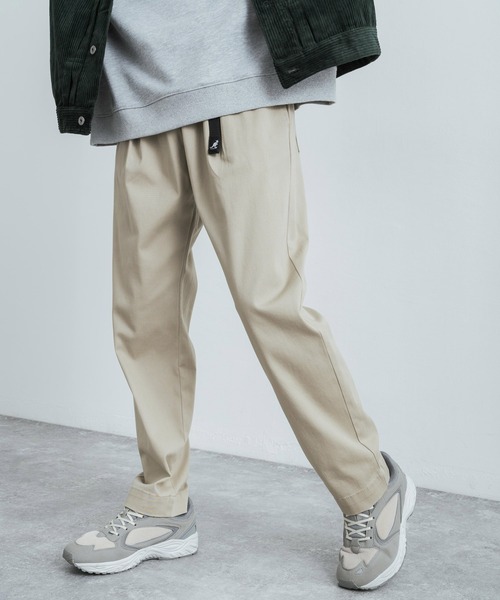 パンツ KANGOL カンゴール 別注 ストレッチツイル ワイドシェフパンツ スケーターパンツ4,312円