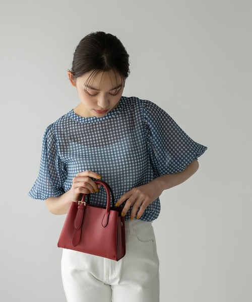 バッグ ハンドバッグ ワンサイドベルトハンドルハンドバッグミニ|ZOZOTOWN |20
