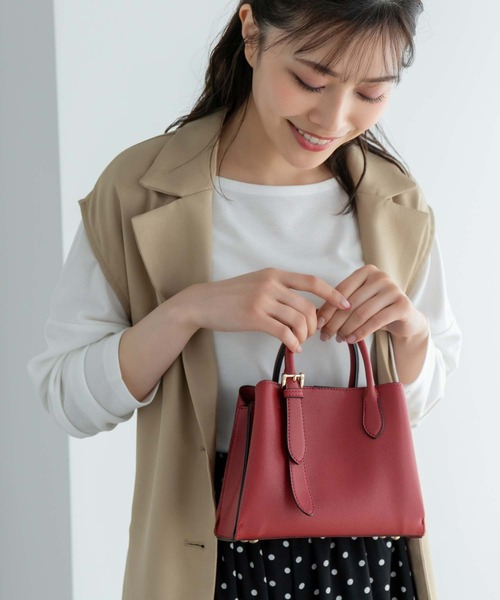 バッグ ハンドバッグ ワンサイドベルトハンドルハンドバッグミニ|ZOZOTOWN |23