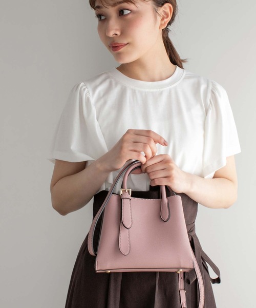 バッグ ハンドバッグ ワンサイドベルトハンドルハンドバッグミニ|ZOZOTOWN |10