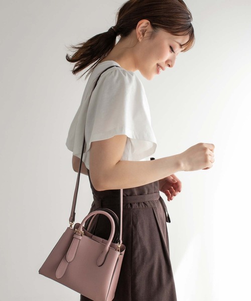 バッグ ハンドバッグ ワンサイドベルトハンドルハンドバッグミニ|ZOZOTOWN |11