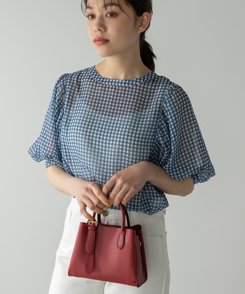 バッグ ハンドバッグ ワンサイドベルトハンドルハンドバッグミニ|ZOZOTOWN |19