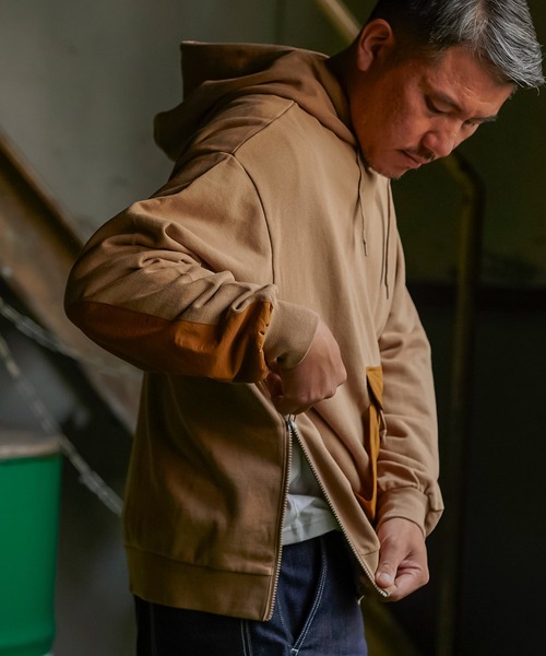 GORDON MILLER（ゴードンミラー） パーカー SWEATSHIRT MULTI POCKET