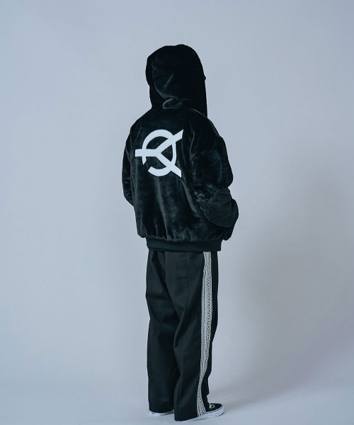 OY ジャケット ブルゾン 『OY/オーワイ』LOGO FUR HOODIE JACKET
