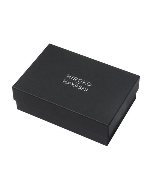 HIROKO HAYASHI ヒロコハヤシ ミニモ レオ 本革 財布 ブラック HIROKO HAYASHI（ヒロコ ハヤシ） ミニ 財布 LEO(レオ)マルチ財布 黒