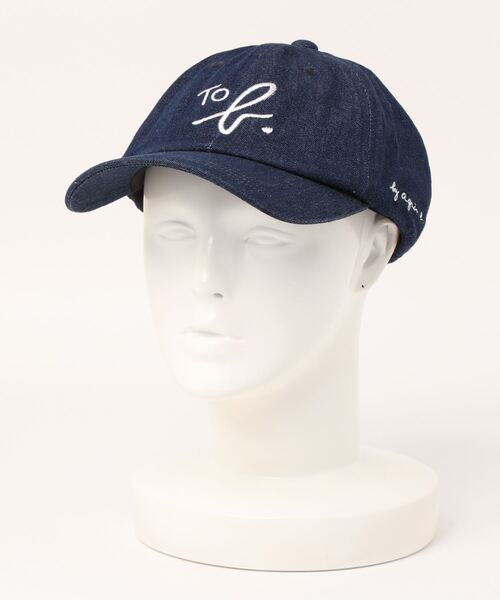 To b. by agnes キャップ 帽子 ロゴキャップ レディース