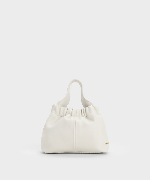 ショルダーバッグ バッグ Ally ミニアリー ルーシュドスローチーバッグ レディース | CHARLES ＆ KEITH | 08