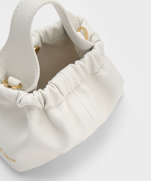 ショルダーバッグ バッグ Ally ミニアリー ルーシュドスローチーバッグ レディース | CHARLES ＆ KEITH | 11