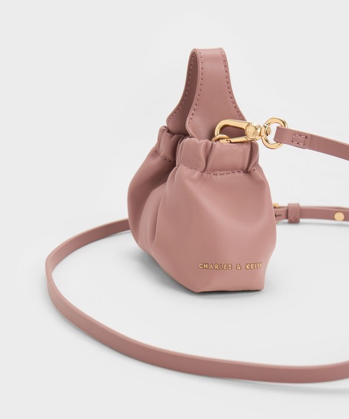 ショルダーバッグ バッグ Ally ミニアリー ルーシュドスローチーバッグ レディース | CHARLES ＆ KEITH | 15
