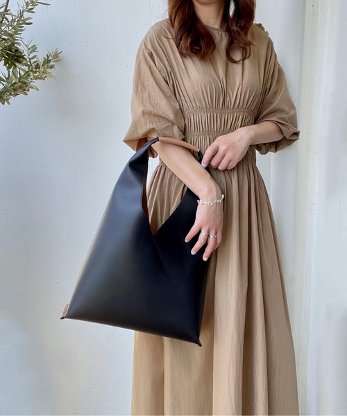 ハンドバッグ カシュクール ワンハンドルバッグ Lサイズ | styiro | 15