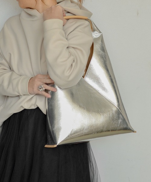 ハンドバッグ カシュクール ワンハンドルバッグ Lサイズ | styiro | 17