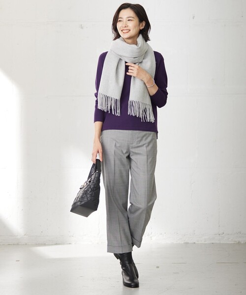 ジェイ プレス レディス オオキイサイズ J.PRESS LADIES L 【洗える 