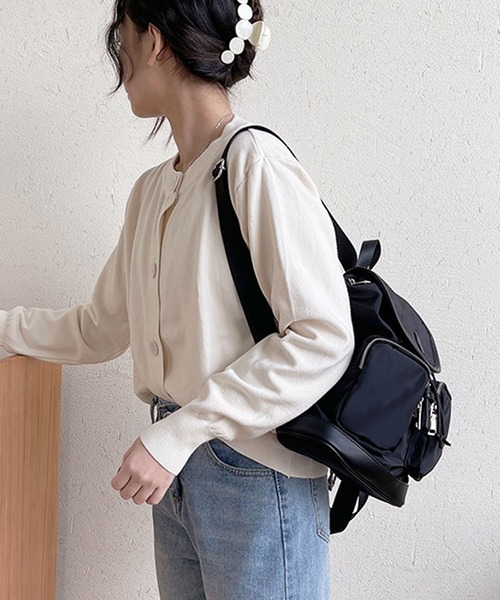 florist リュック 「超軽量」くたっとシルエットのスクエア型