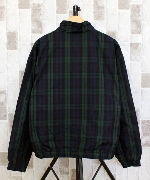 メンズ ブルゾン トラックジャケット チェック柄シャツ a0747 HUF ブルゾン アウター カムデン チェック柄 トラック
