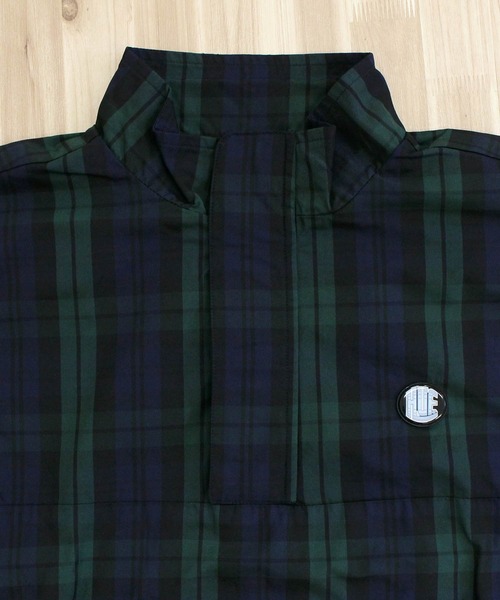 メンズ ブルゾン トラックジャケット チェック柄シャツ a0747 HUF ブルゾン アウター カムデン チェック柄 トラック