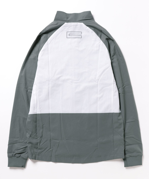 Capitten Full-zip jacket ホワイト/グレー CAPITTEN（キャピテン） コート ジャケット Capitten Full-zip jacket