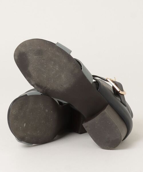 リムアークサンダル　39 新品 RIM.ARK 「RIM.ARK」 ヒールサンダル 39 ダークブルー