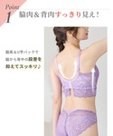 ブラジャー ショーツセット 「推し活ブラ」ふわ...の詳細画像3