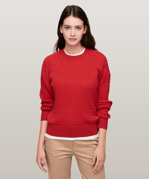TOMMY HILFIGER（トミー・ヒルフィガー） ニット セーター 「Oggi掲載