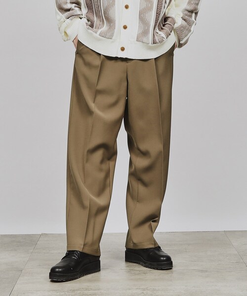 tk.TAKEO KIKUCHI スラックス ルーズテーパードスラックス