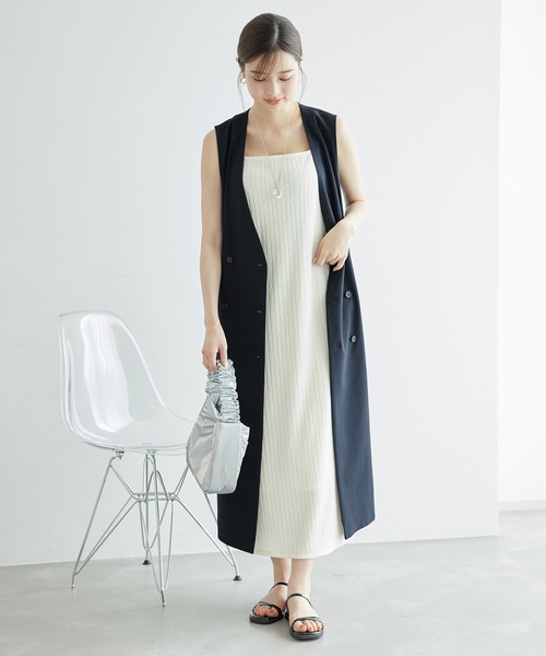 ROPE' PICNIC ジャンパースカート ジレジャンパースカート/UVカット