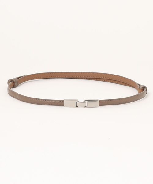 ブラウンレザー ベルト シルバーバックル シルバーバックル ドレスベルト | Brooks Brothers Japan