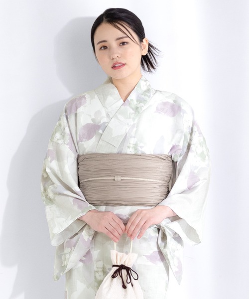 SOUBIEN（創美苑） 浴衣 夏を彩るレディース浴衣2点セット （浴衣＋帯