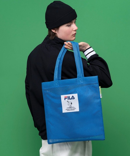FILA（フィラ） トートバッグ ×PEANUTS ピーナッツ SNOOPY スヌーピー